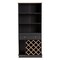 Baxton Studio Mattia Modern Dark Grey and Oak Finished Wood Wine Cabinet 150-9002 - alternate 7
